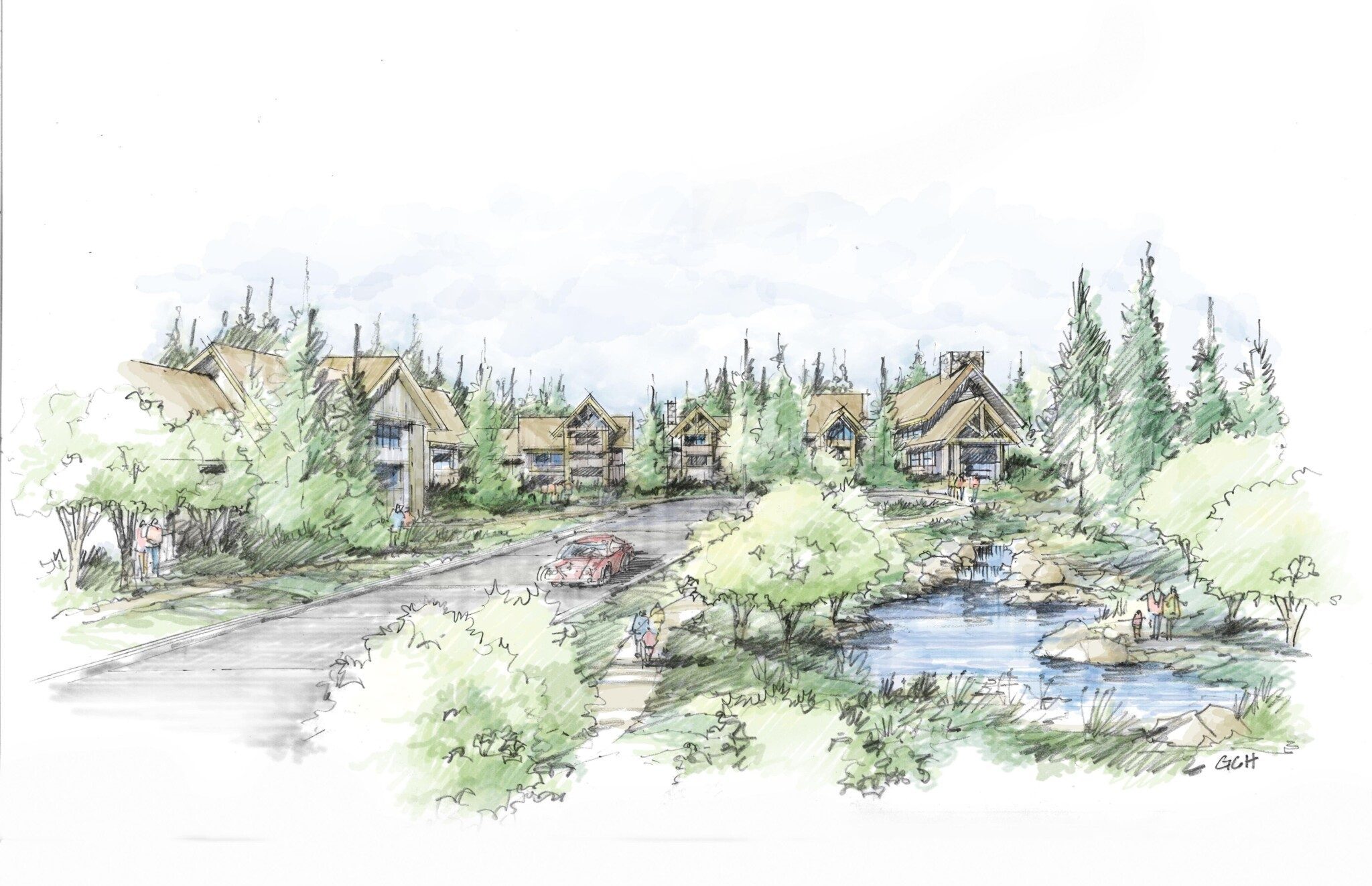 The Ederra master-planned community in Cle Elum emphasizes open space and connection to the surrounding pastoral environment.