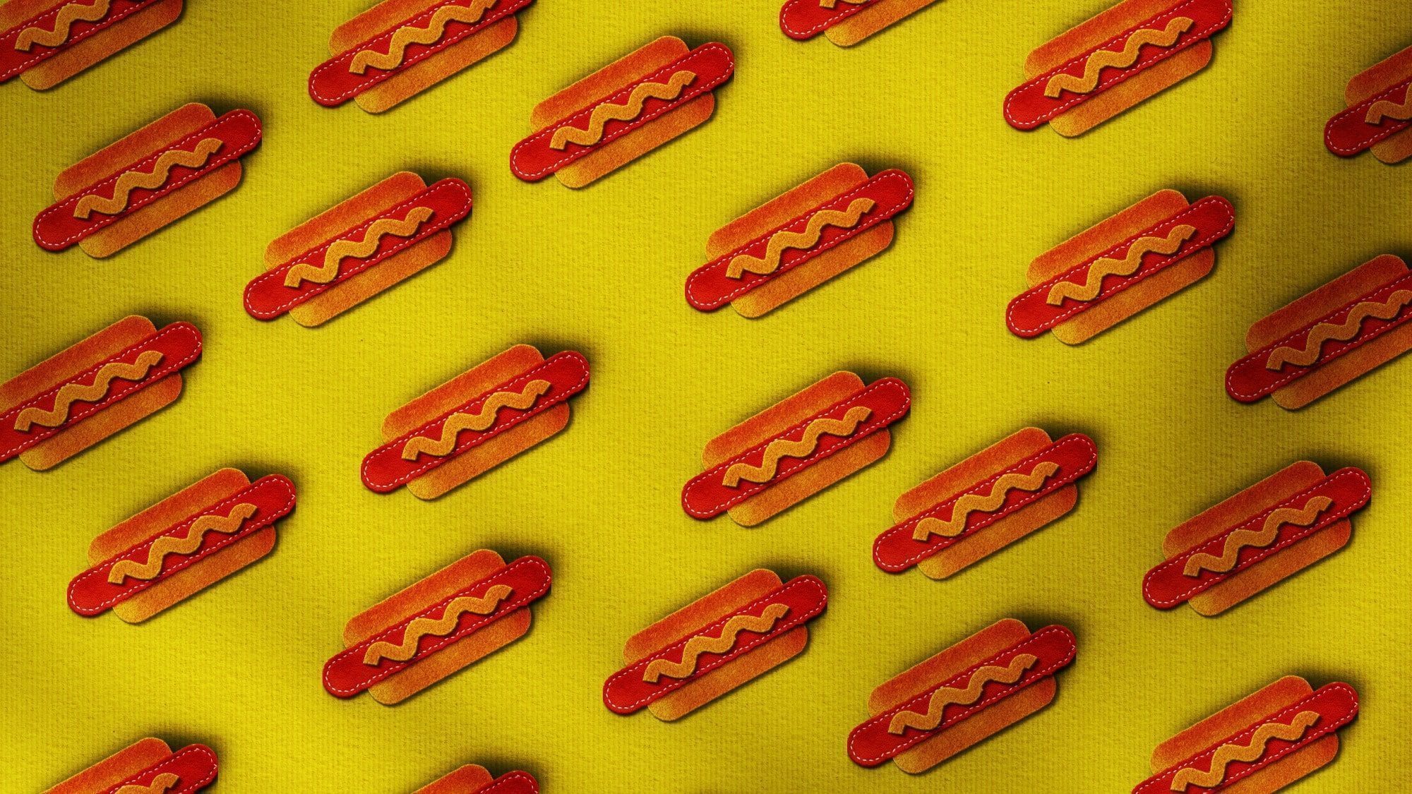 Think hot dogs